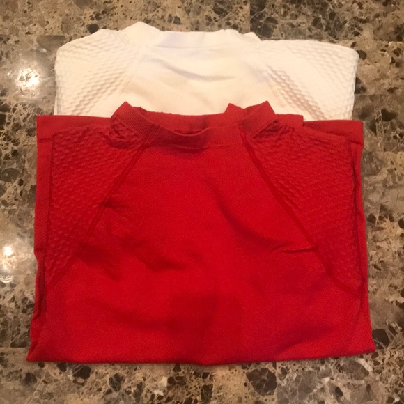 Nike Athletic White Long Sleeve Top M/L - Picture 4 of 5